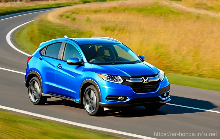 혼다 HR V 하이브리드 출시 소식 - A wide-angle interior shot of the Honda HR-V e:HEV, emphasizing its spacious and comfortable cabin. ...